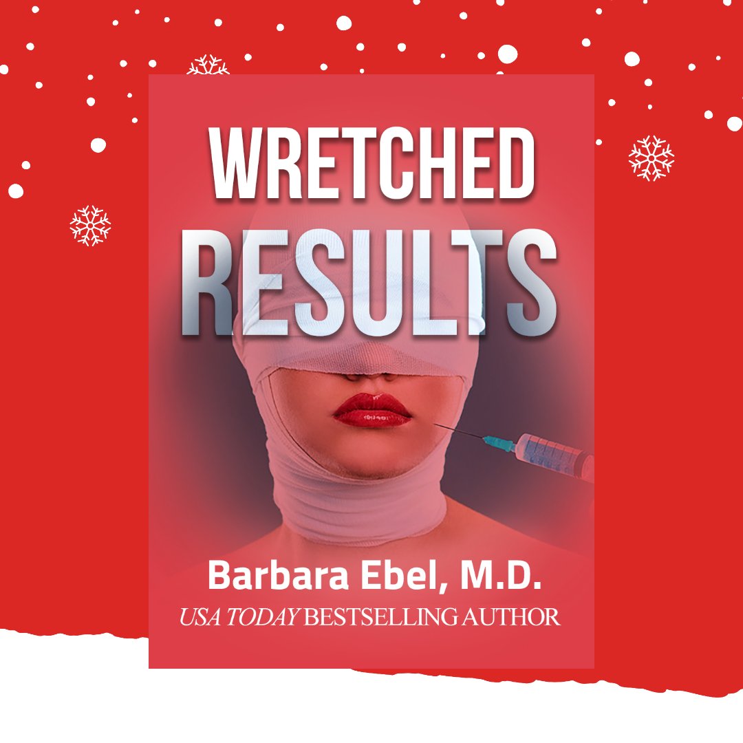 BarbaraEbel's tweet image. Women want to look gorgeous for the #holidays!

But will they get what they pay for?

#Mustread #Medical #suspense.

mybook.to/WretchedResults

#HolidayShopping #LiteraturePosts #KindleUnlimited #kindlebooks #Reading #plasticsurgery #IARTG #CosmeticSurgery #goodreads #BlackFriday