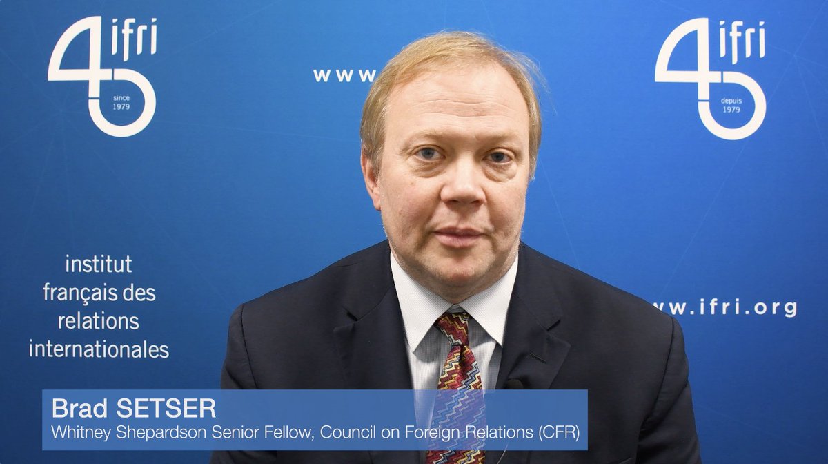 IFRI_'s tweet photo. Can Interdependence Persist in Tense Times?

On 24 November, during a seminar of Ifri’s Geoeconomics and Geofinance Initiative led by @SebastienJean_, we recorded four short video interviews addressing trade imbalances, export controls, US protectionism, and the Global South’s response to rising economic tensions.

With @Brad_Setser, @emilyjblanchard, Kevin Wolf and @Hakimbenhammoud.

🎥Watch on YouTube⤵️
https://t.co/1GprdUfNCx