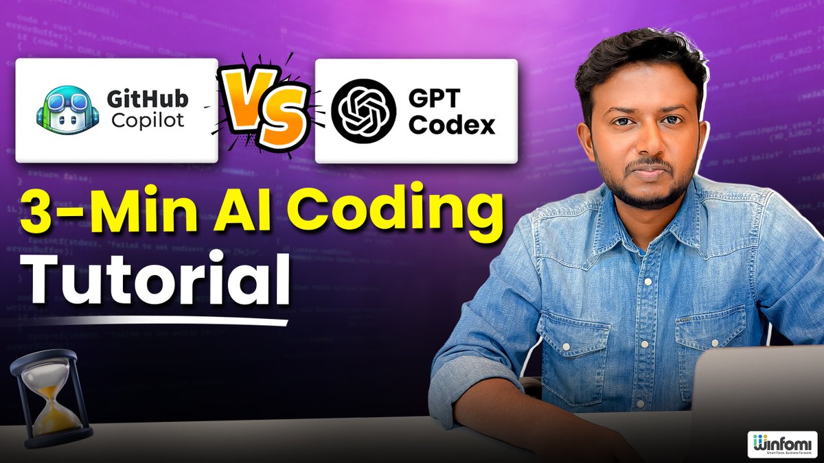 Winfomi_'s tweet image. A deep dive into AI-powered coding — an insightful team session.

✨ Speed up development
🧩 Improve code quality
📘 Learn faster
⚡ Prototype quicker

🔗Coding with AI Tools: youtu.be/81_vl4wBg0A?si…

#Winfomi #codexfield #githubuniverse  #developer_world #learning #programming