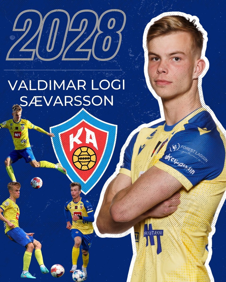 KAakureyri's tweet image. Valdimar Logi Sævarsson skrifar undir nýjan þriggja ára samning við KA! #LifiFyrirKA ka.is/knattspyrna/fr…