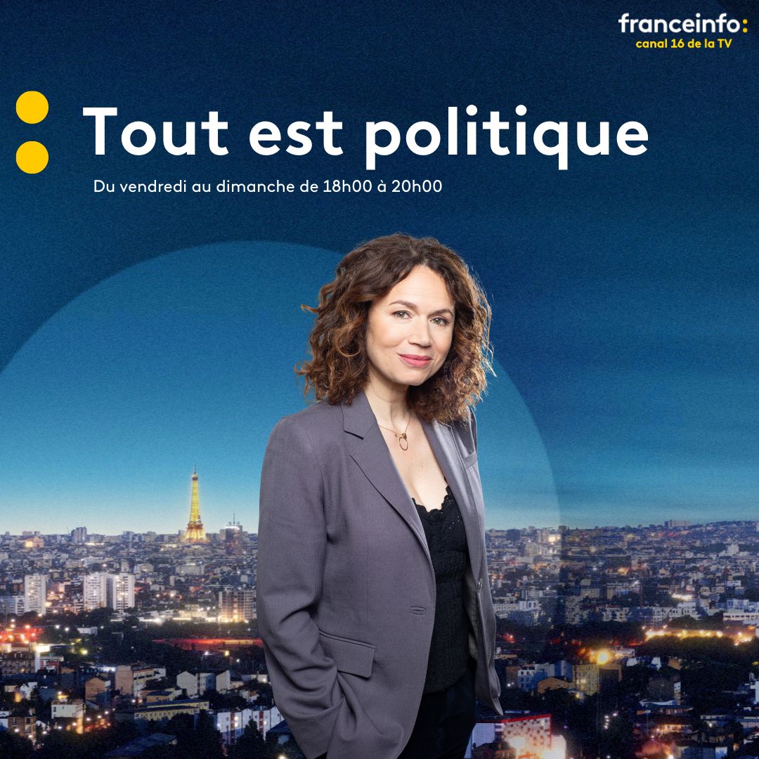 franceinfopro's tweet image. 📺 Ce soir 18h, « Tout est politique » avec @Myriamencaoua

🟡À 19.30, elle reçoit @BriceTeinturier, politologue et directeur général délégué d’Ipsos France

▶️Tous les jours de 18h à 20h sur #franceinfocanal16