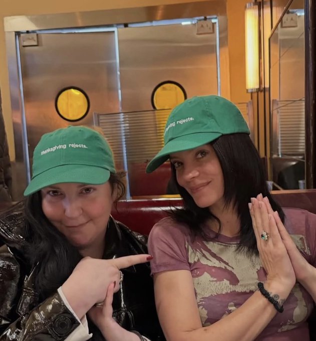 Lily Allen Thanksgiving Rejects Hat