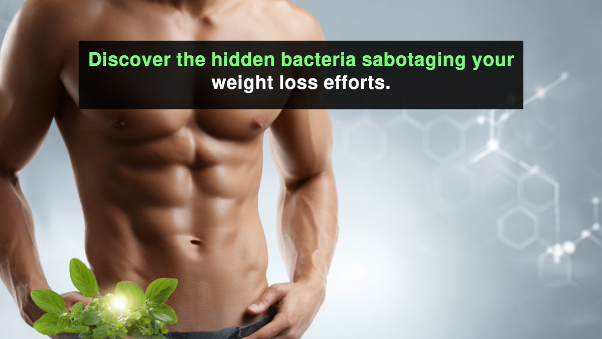 Rybarsmp777's tweet image. Unlock the secret to a slimmer you.

#MetabolismHack 
#GutBacteriaRevolution 
#SkinnyBacteriaSecret