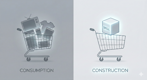 towards_AI's tweet image. The Black Friday ROI calculation:

Option A, Consumption
Input: 500 dollars on consumer goods
Value over 12 months: depreciates to 0
Outcome: clutter

Option B, Construction
Input: X dollars on AI infrastructure
Value over 12 months: compounds through career leverage
Outcome:…