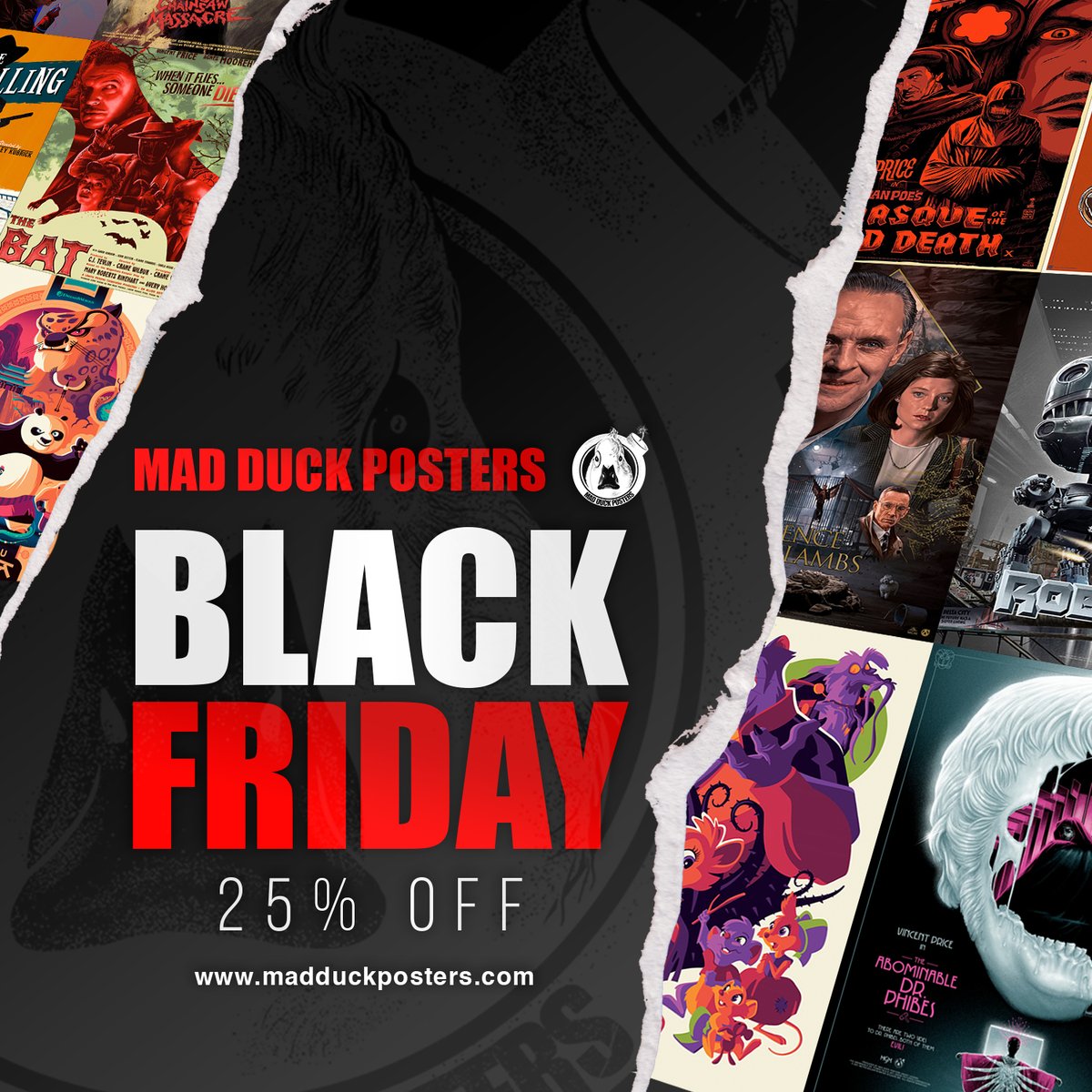 Mad Duck Posters tweet media
