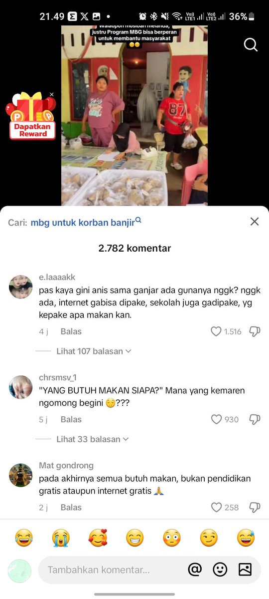 Astagfirullah
Astagfirullah
Astagfirullah

Kesel bangett, bangett!!
Pendidikan itu penting dan paling utama supaya tau jaga alam harus kaya gimana, mitigasi bencana ky gmn, logika berpikirnya jalan, pendidikan penting biar ga komen kaya gini
#PrayForSumatera #AllEyesOnSumatra