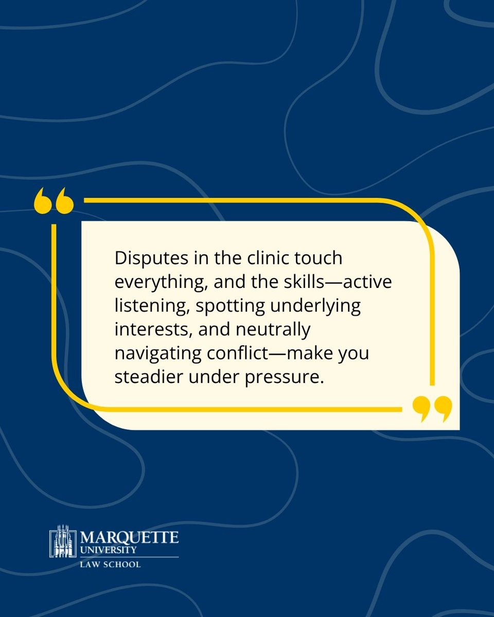 Makenna's experience at the Mediation Clinic has given her a wide variety of skills that she will be able to use after the clinic is done and beyond!