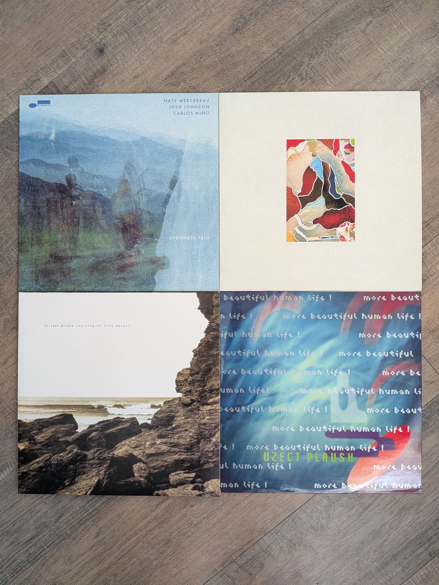 funkentechno's tweet image. Four albums for Friday 🌬️
