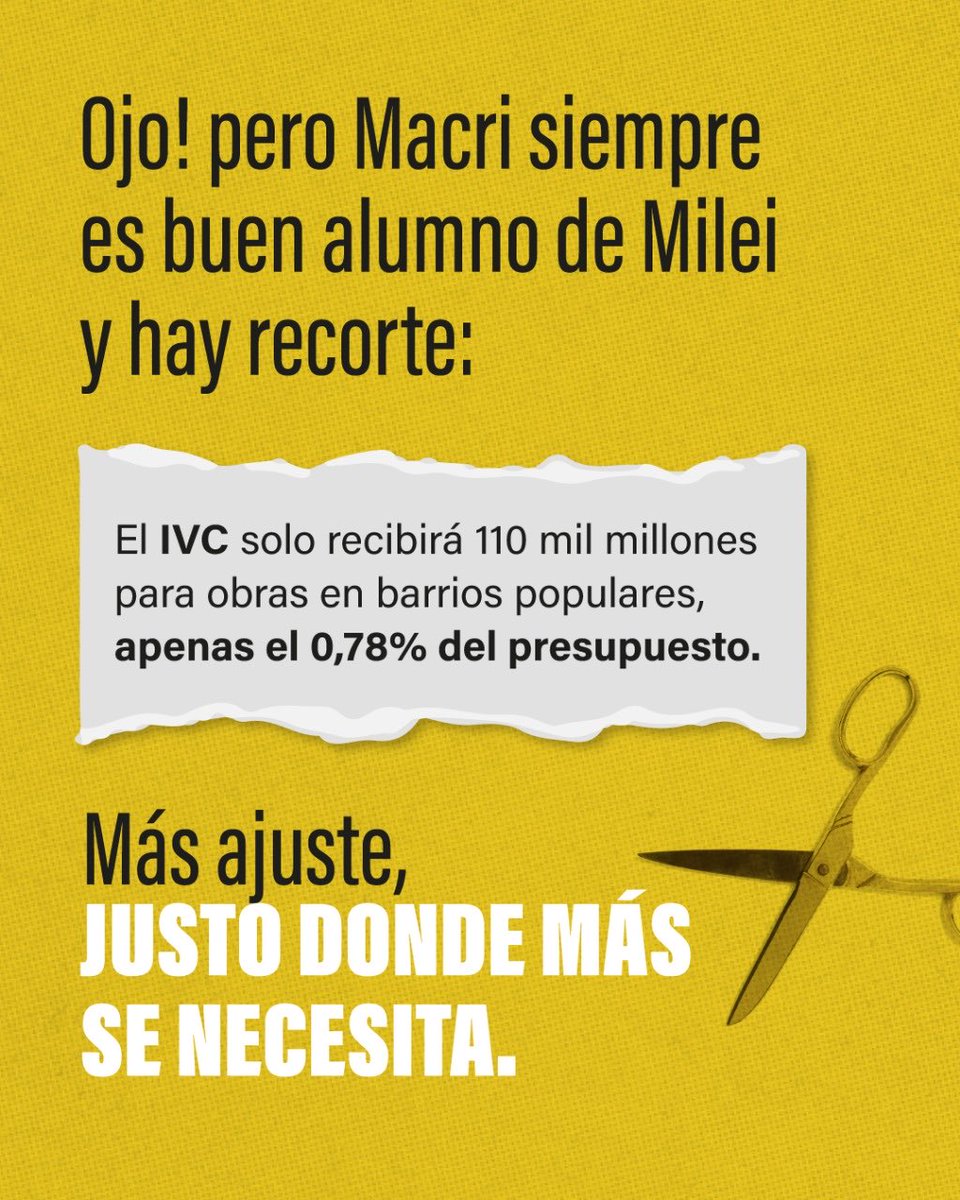 JuanModarelli's tweet photo. 𝗖𝗥𝗢𝗡𝗜𝗖𝗔 𝗗𝗘 𝗨𝗡 𝗣𝗥𝗘𝗦𝗨𝗣𝗨𝗘𝗦𝗧𝗢 𝗧𝗥𝗨𝗖𝗛𝗢

El oficialismo aprobó hoy en la Legislatura un presupuesto que repite la misma receta de siempre: maquillaje de equilibrio, cero ambición y prioridades invertidas (sigue) https://t.co/wPo4krVuHN
