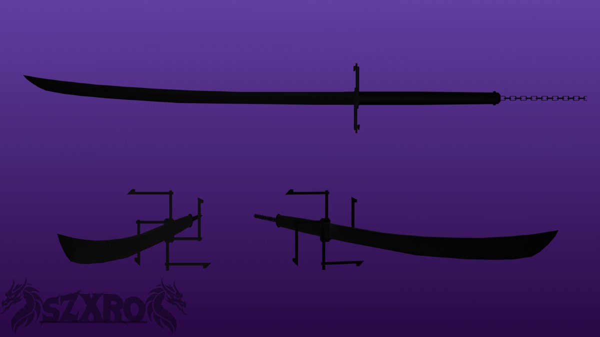 sZxro_'s tweet image. Ichigo Bankai Tensa Zangetsu
NOTE: The model dont have Texture
#blender | #ROBLOX | #robloxart | #RobloxDev