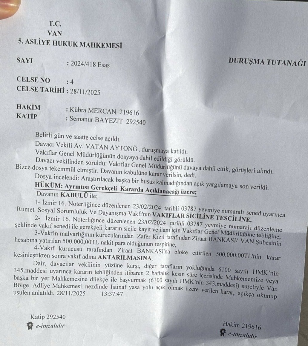 MIZGÎNÎ

Gelî Dost û Hevalên Xîretkêş,
Em wekî koordînator û xwebexşên Xîret FOUNDATION ku li welat û derweyî welat dijîn,
Ev nêzikî 2 salin hewildanek dadmendîyê didin ku li welat jî Weqfekî fermî avabikin. Ji bo kar û xizmetên baştir û firehtir.