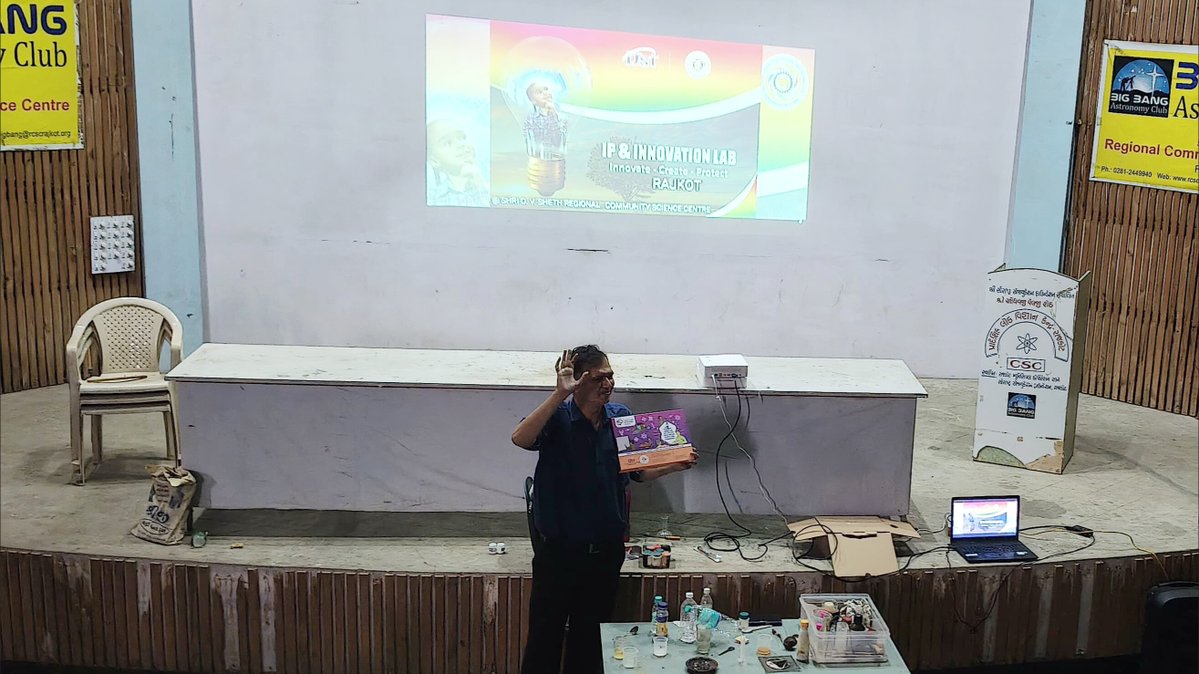 IPLab_Rajkot's tweet image. Today, students of Shri Rameshbhai Chhaya #Girls School, #Rajkot explored @InfoGujcost&apos;s #QuantumScience Kit activities, tried innovative #STEM experiments &amp;amp; gained insights into #3DPrinting technology at @OVSRCSC, @IPLab_Rajkot —encouraging them to #Dream, #Think &amp;amp; #Innovate