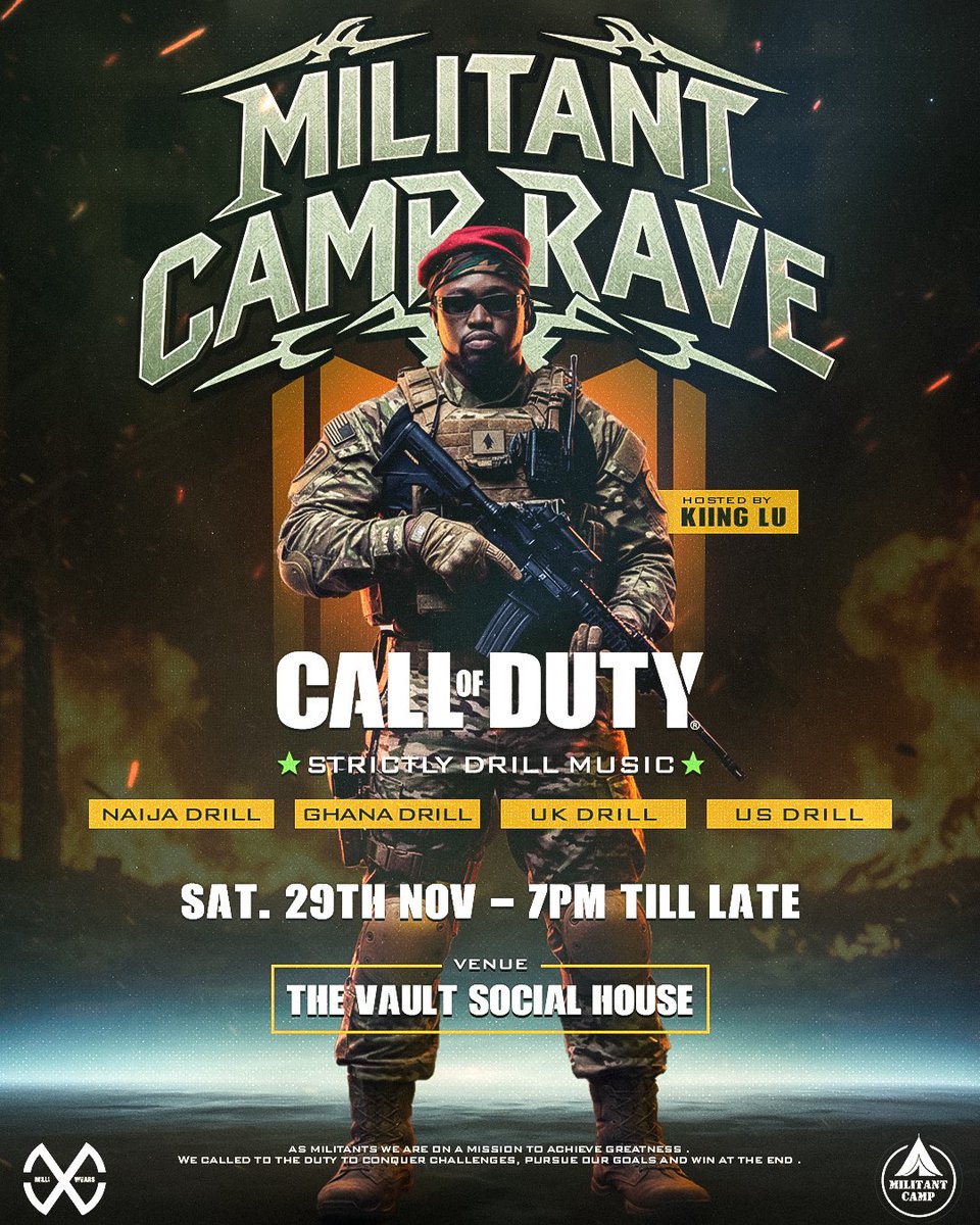 The biggest Drill rave is happening tomorrow from 7pm - 1am  . RSVP asap cos we are closing the link 8am tomorrow . 

docs.google.com/forms/d/e/1FAI…