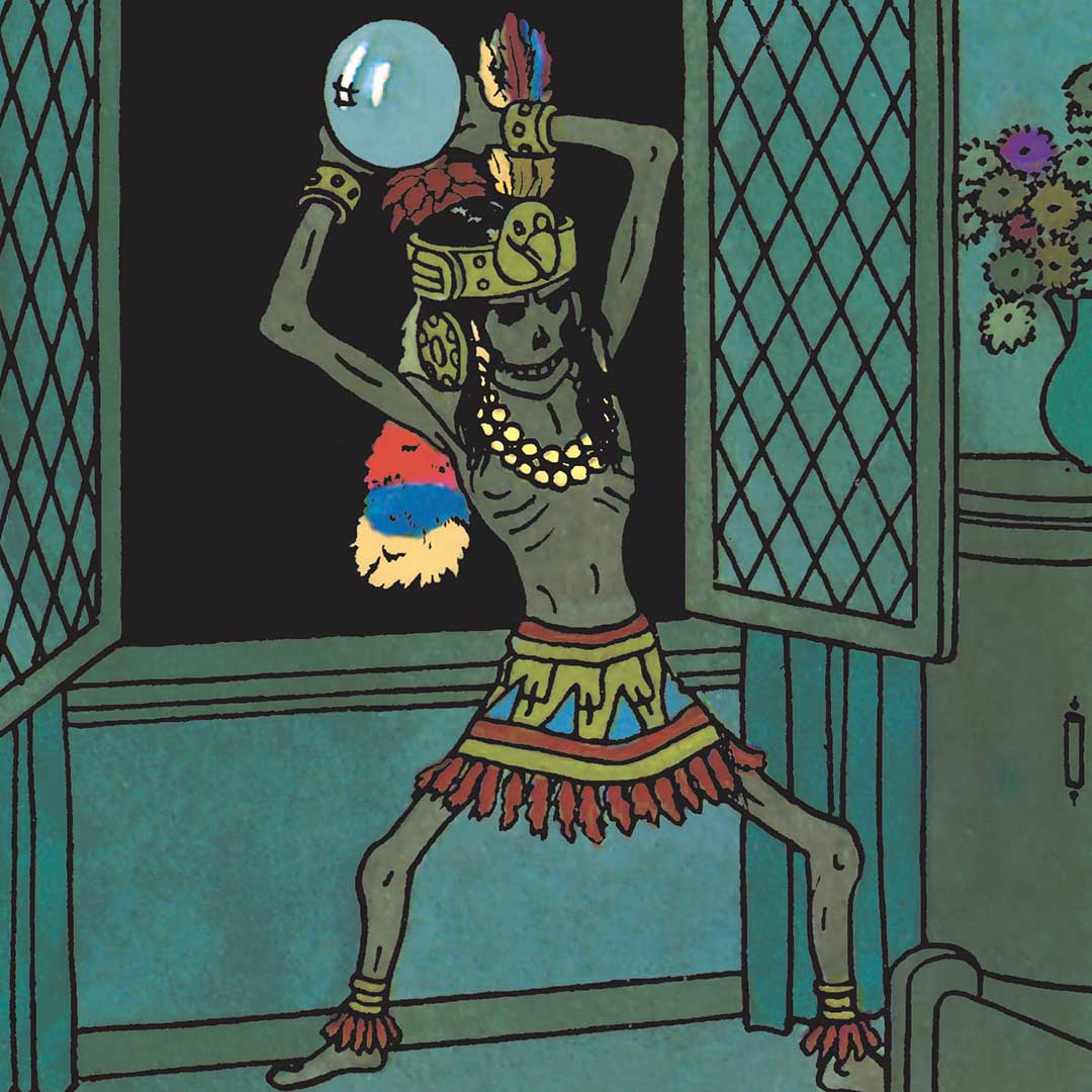 🇧🇪 🫨 Avec Les Sept Boules de cristal, Hergé nous plonge dans une atmosphère d’effroi qui a marqué des générations de lecteurs. Ce frisson collectif s’incarne dans la figure de Rascar Capac, l’inquiétante momie ramenée d’une expédition inca, dont l’ombre plane sur l’ensemble de