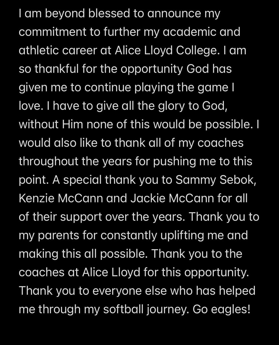 Abigail (Abby) Bowen ‘26 tweet media