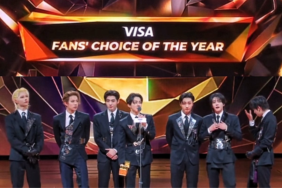 🏆VISA Fans' Choice of the Year🏆

ヽ(〃･ω･)ﾉ☆ﾟ’･:*☆おめでとう♪
　　　　🎉㊗️ENHYPEN𓂃𖡼.*ﾟ

念願の大賞🏆✨幸せすぎる😭✨
ENGENEやったね(୨୧•͈ᴗ•͈)٭*

#ENHYPEN #엔하이픈
#MAMAAWARDS2025
