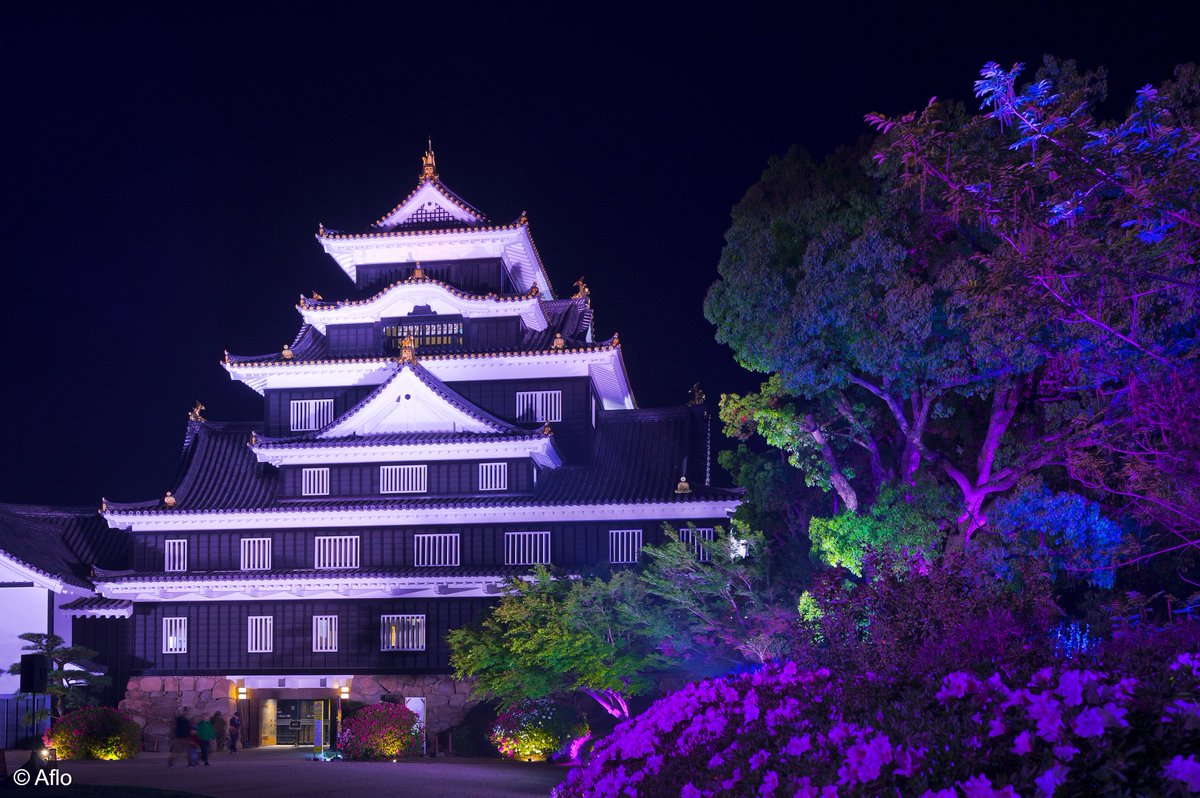 🏯 Le château d’#Okayama, surnommé « le château du corbeau », se distingue par sa façade noire et ses dorures flamboyantes🐦‍⬛ll contraste avec le blanc éclatant du château de #Himeji ✨

Il n’est pas le seul à arborer un style sombre… Savez-vous où en trouver d’autres au #Japon ?