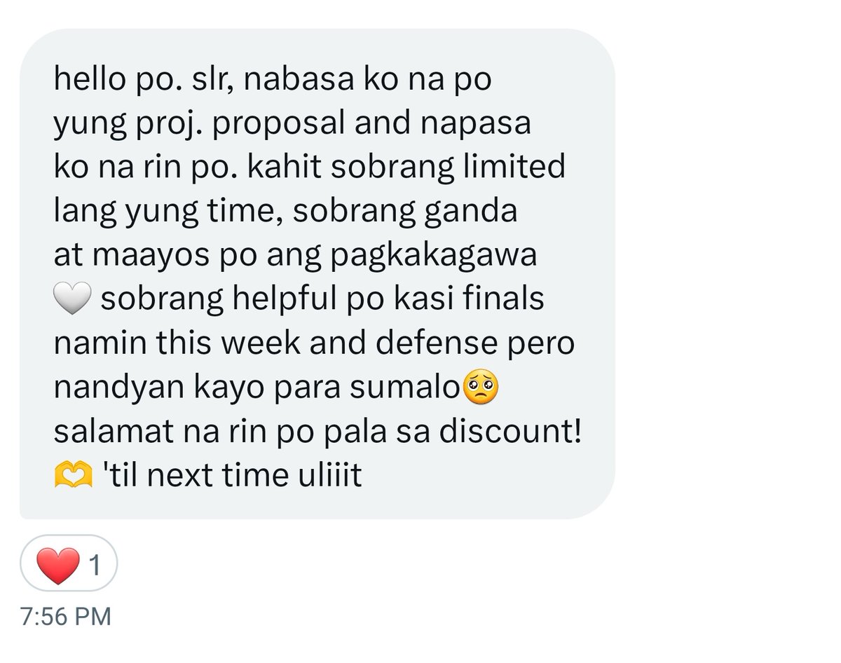 0acadcommissio0's tweet photo. Another Satified customer!🥰
●Research paper
●Business plan
Thank you for trusting us and we are still open for rush today dm for inquiries. 💌👈 https://t.co/cdGL9gskFf