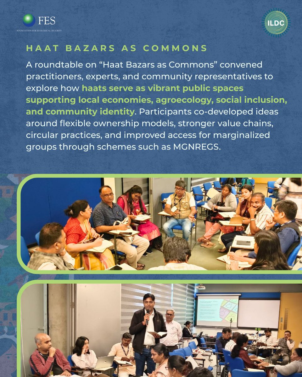 fesforcommons's tweet photo. We had an exciting time at the India Land &amp; Development Conference (ILDC) 2025, held in Ahmedabad last week. As a partner, it has been our pleasure to lead key conversations on the future of the Commons, spanning storytelling, local economies, &amp; community-led conservation.
(1/3) https://t.co/59IMigdvgt