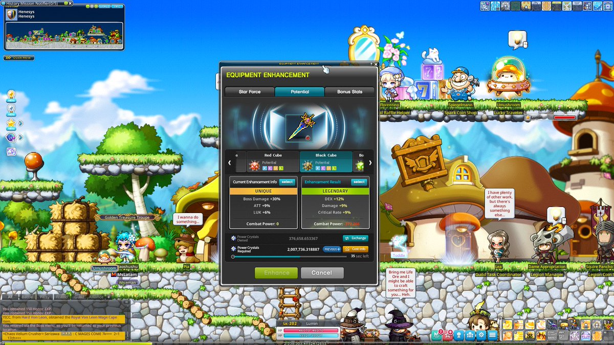 前两天刚发了一个看多 MSU 和 NXPC 的文章，今天这泼天的运气就来了，武器终于洗绿了，哈哈
Bullish on $NXPC！
<a href="/MaplestoryU/">MapleStory Universe</a> #Maplestory #MSU #MapleStoryN #Web3Gaming #PlayToEarn #NXPC #GameNFT