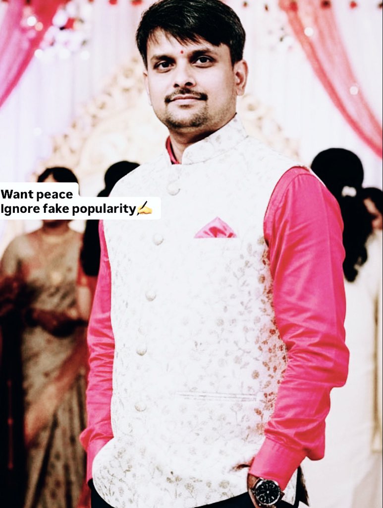 Want peace , 
Ignore fake popularity ✍️