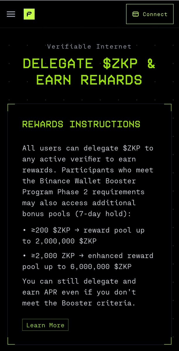 $ZKP comin soon 
<a href="/zkPass/">zkPass</a> Delegate $ZKP Earn Rewards