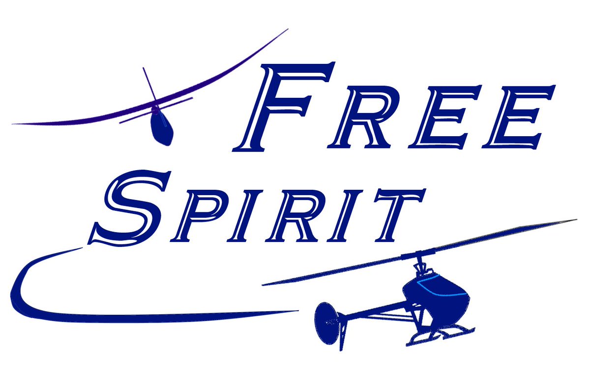 aerocoffin2040's tweet image. ずーっと単なる無所属個人勢というのも面白みに欠けるので、「紙飛行機からラジコンまでいろいろ自由にやってる」ってことで「FREE SPIRIT」という看板をつけてみる。ロゴはやっつけ仕事15分。