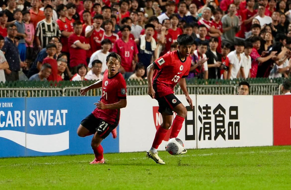 Pin74003Pinto's tweet photo. Scoring against Iran on my international senior debut for Hong Kong in a World Cup Qualifier in front of 10,000 fans was incredible.
06/06/2024 https://t.co/IdniBBpgMJ