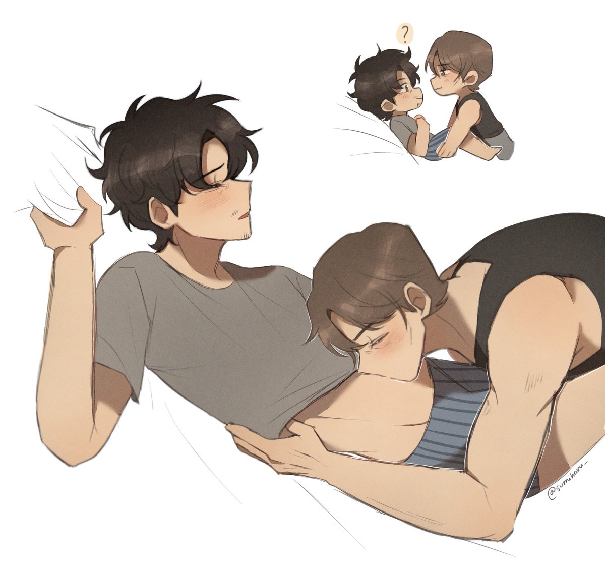 domestic inhun kiss meter -
not exactly domestic but heres the last one 🫶
tummy kiss 
#inhun #001x456