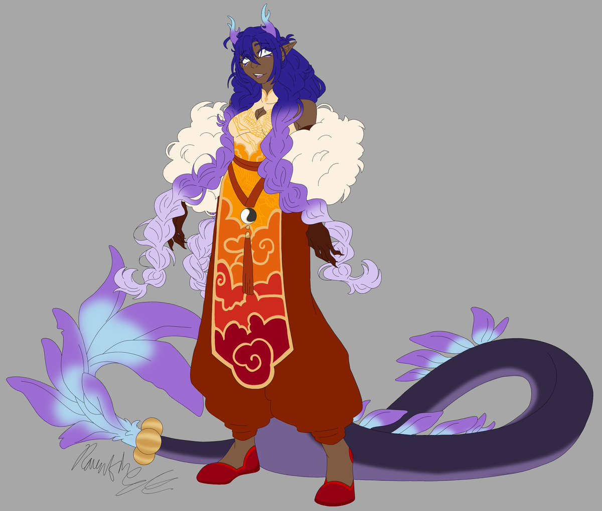 RulerofBirbs's tweet photo. Two Months of work
Eight new characters and designs, with more work on the way, hope you all enjoy!
1. Maeve Yves (Teifling)
2. Xian Yi (Moth/Butterfly Spirit)
3. Luo Lìan (Shen Qingqiu and Luo Binghe fanchild)
4. Lòng Yùn (Chinese Dragon)
#fypシ #myart #OC https://t.co/sD1l7Q1uQW