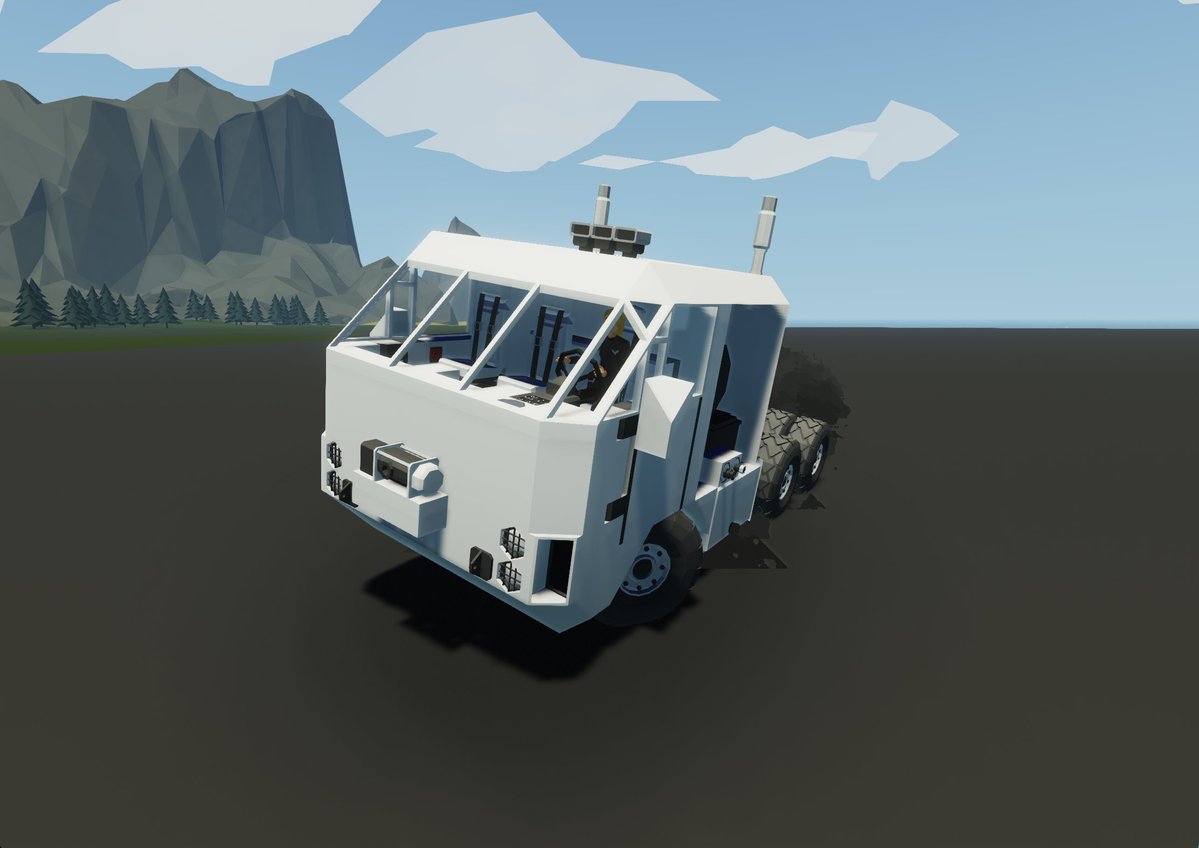 ooISHoo's tweet image. Stormworks、どれも半端なのも嫌なので、このトレーラーヘッドだけ綺麗に仕上げるつもりでATの制御コード書いてる。
大体完成したかな。クリープ時の挙動に悩んでいて、接続時に細かい操作が必要になるから、Lレンジポジを作って制御を分けた方が良いかもしれない。