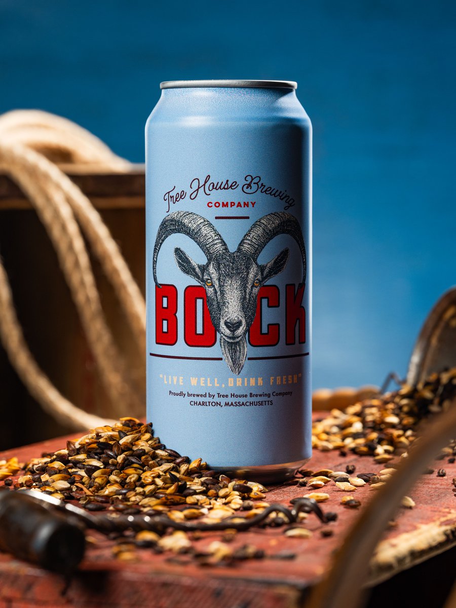 TreeHouseBrewCo's tweet image. Hello, Season of the Bock.

King of the Mountain is a traditional German Bock, a dark amber Lager with a complex character that is perfect for chilly weather.

Malt-forward but incredibly crisp, this beer has notes of dark cherry, tobacco, pine, and golden caramels. German barley…