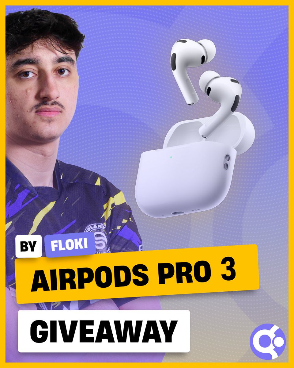 Flokito_'s tweet image. 🎁 GIVEAWAY !! 🎁

Je vous fais gagner avec @givn_io  des
AirPods Pro 3 🔥 

• Valider tes quêtes sur le site :
link.givn.io/Floki
• Follow @Flokito_ et @givn_io
• RT + like ce tweet
 
Tirage au sort le 15 décembre 🍀