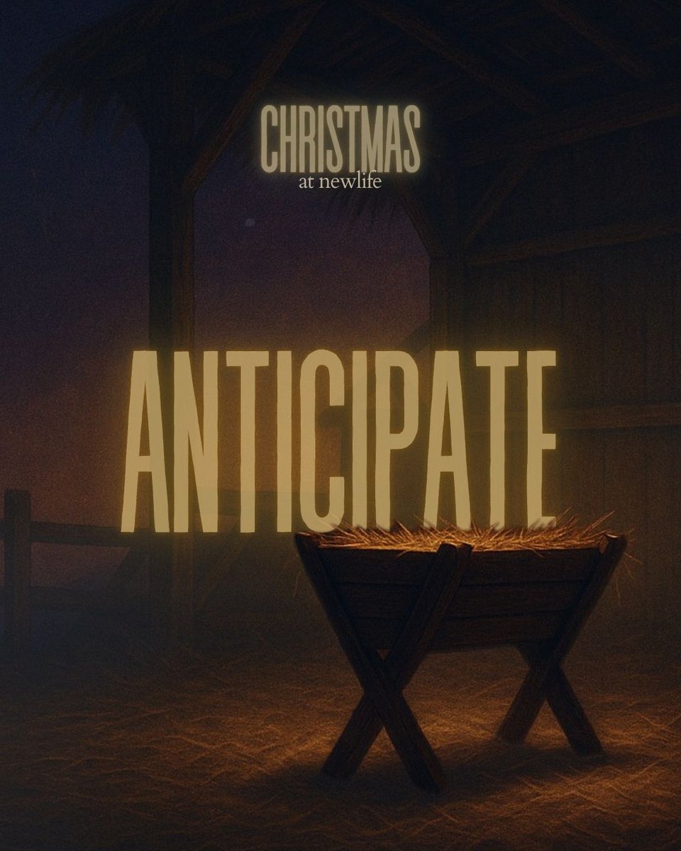 This Sunday marks the start of Advent — a season of waiting, hoping &amp; preparing for Jesus ✨
Kate will be speaking on 'The Anticipation of Hope'.

🕙 10am at New Life Church
🔗 buff.ly/n7YrRsV

🎄 And later — join us at the Riverside Centre for Sleaford Christmas Market!