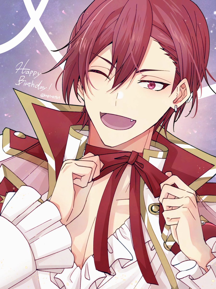 「トウマくんお誕生日おめでとうございます～～!!! #狗丸トウマ生誕祭2025 #」|カギレのイラスト