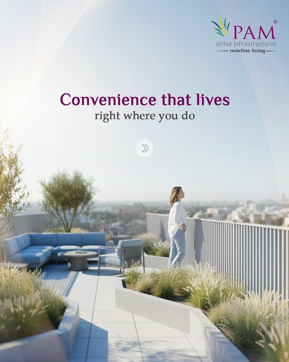 paminfra's tweet image. Experience living that’s designed for today and ready for tomorrow. From seamless convenience to smart spaces and a home that defines the future  PAM Infrastructures brings it all together. #BuildForTomorrow