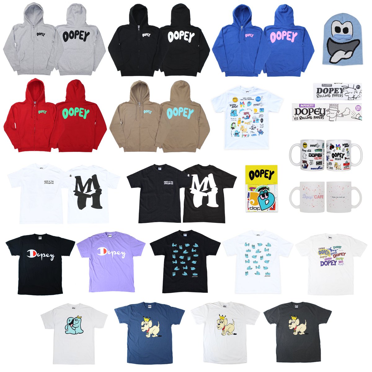dopeyco's tweet photo. ENJOY UP TO 50% OFF SITEWIDE—NOW THROUGH 12/5. New &amp; old favorites. Limited stock. 
Free shipping on U.S. orders $100+ https://t.co/C2nYLrr3P9