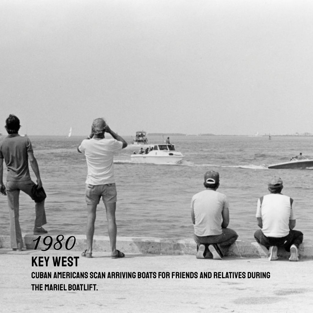 thefloridakeys's tweet image. The 1980s reshaped the Keys! 🇺🇸 Mariel Boatlift refugees arrive, Looe Key becomes a marine sanctuary, Seven Mile Bridge opens, the Conch Republic is born, the Atocha is salvaged, and more.

📸: State Archives of Florida, Florida Keys History Center - Monroe County Public Library