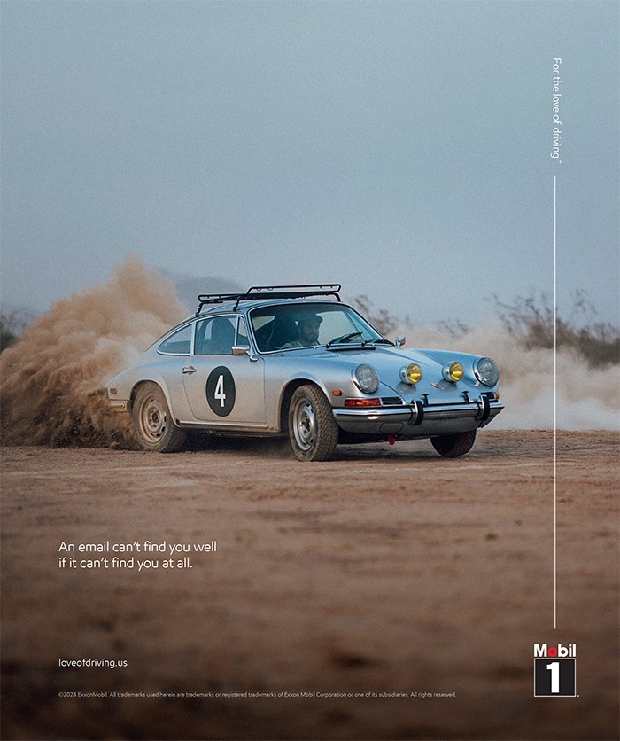 CommArts's tweet image. CA Winner: @BBDOMW. “Mobil 1”
Part of a larger campaign encouraging people to put down their distracting screens and social media and go for a drive. ow.ly/23vn50XqEC9