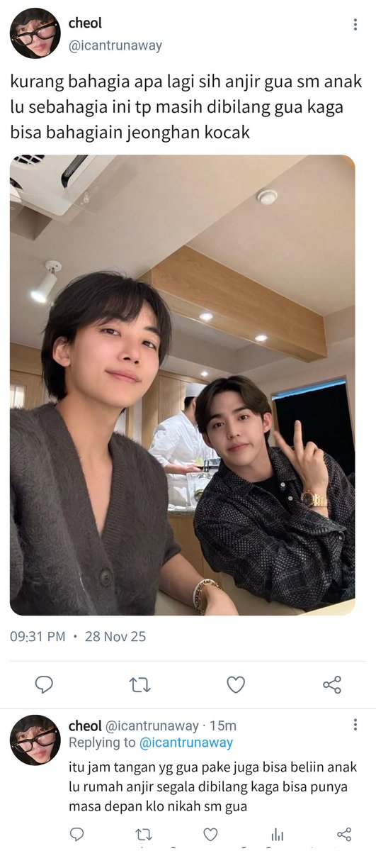 razetopia's tweet image. jeongcheol love letter edisi who knows