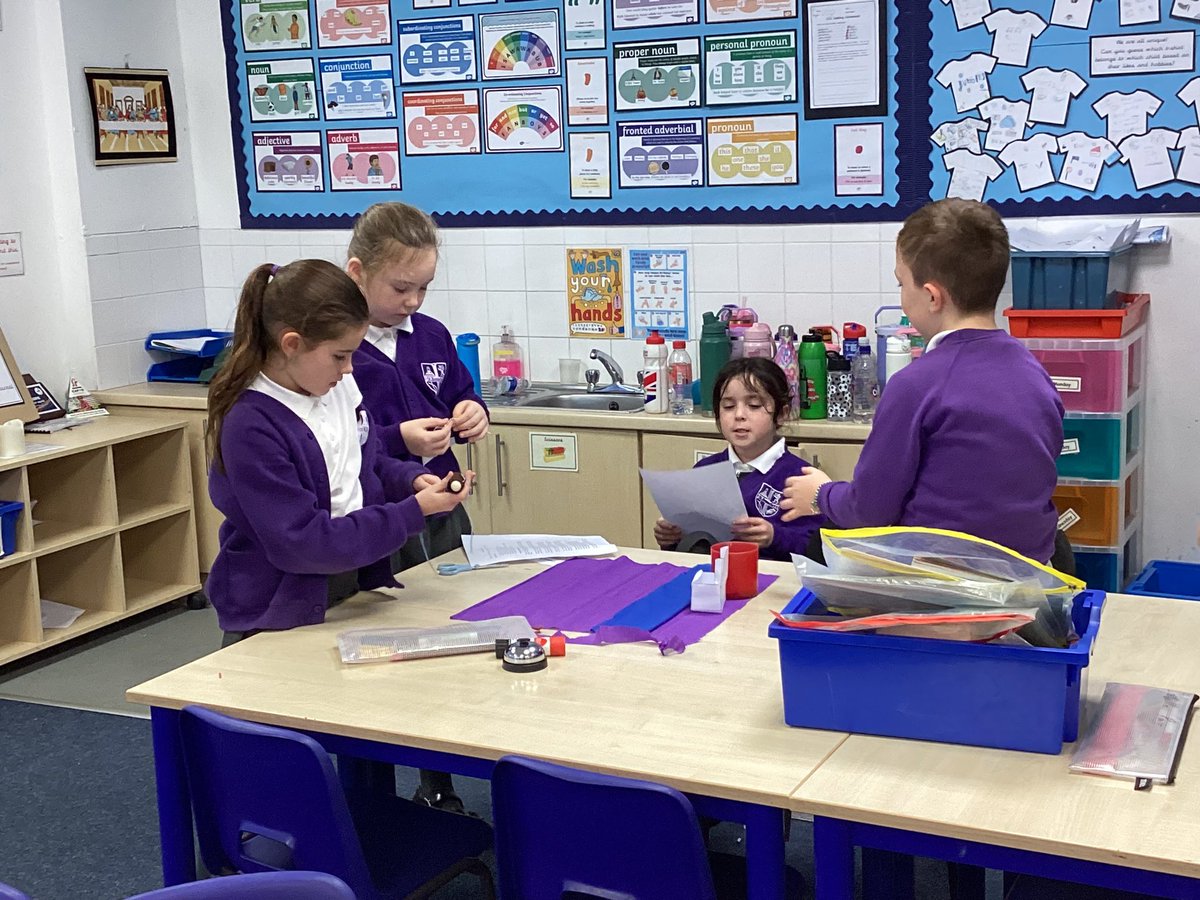 The children listened to the scripture from Mark’s Gospel about John the Baptist. They worked in teams to follow a script using props to retell the stories themselves.