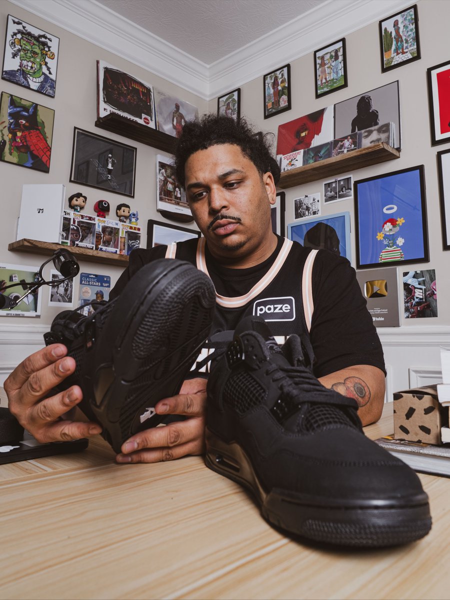 The Men's Air Jordan Retro 4 - "Black Cat" is now available - soleplayatl.com/products/mens-…