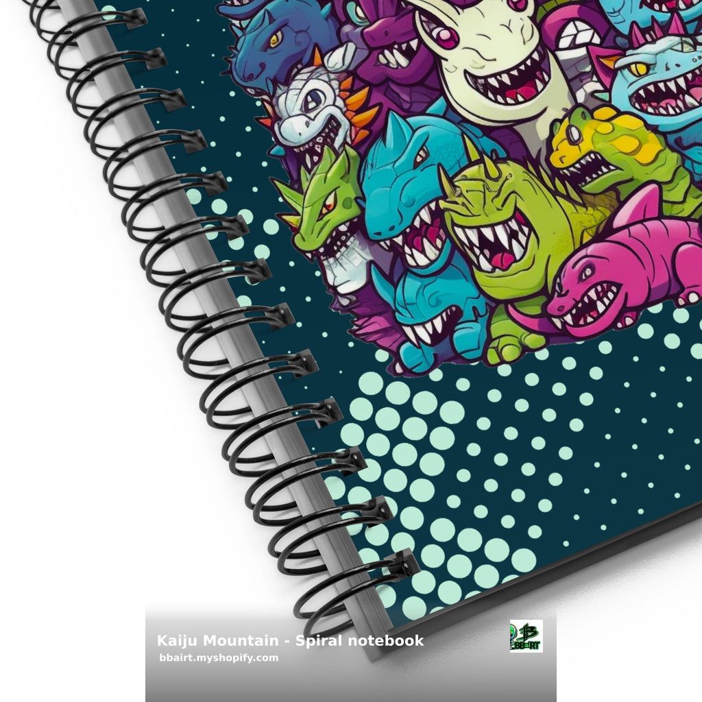 thebbairt's tweet image. Unlock the magic of Kawaii Kingdom with our Kaiju Mountain notebook! Let adorable dragons and ninja cats inspire your creativity. 140 dotted pages to fill with dreams. Order now and embrace the cuteness! 🌟📝 $19.99 #Kawaii #Notebook #Monsters shortlink.store/ajnyayf-fwad