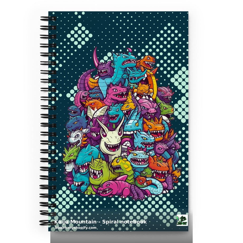 thebbairt's tweet image. Unlock the magic of Kawaii Kingdom with our Kaiju Mountain notebook! Let adorable dragons and ninja cats inspire your creativity. 140 dotted pages to fill with dreams. Order now and embrace the cuteness! 🌟📝 $19.99 #Kawaii #Notebook #Monsters shortlink.store/ajnyayf-fwad