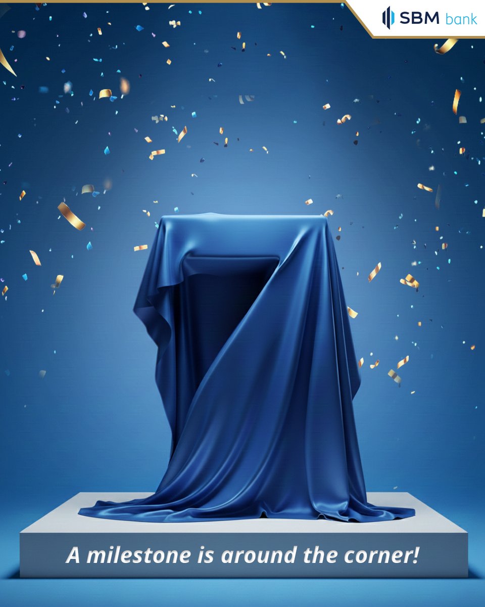 Behind every milestone lies the story of a unique journey. 
Ours is one of growth, resilience, reinvention, trust, and of countless special moments that have shaped our today.
A special milestone is just around the corner, and we can’t wait to celebrate it with you!
#SBM #SBMBank