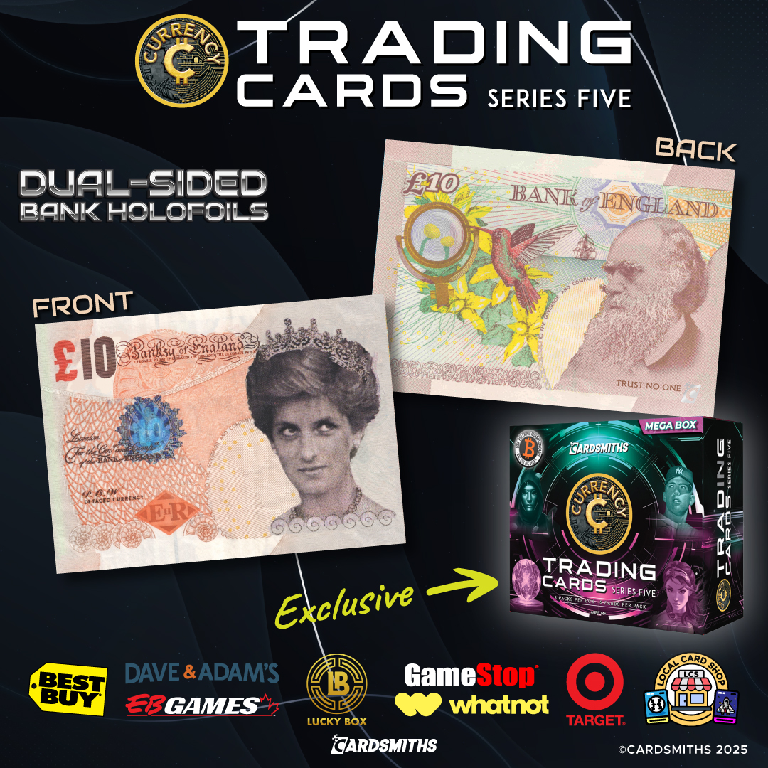 Currency Series 5 - available now! #GME #Crypto #TradingCards  #CurrencyCards #Cardsmiths
