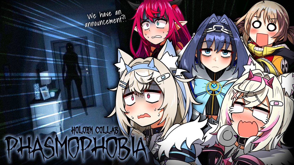 fuwamoco_en's tweet image. What happens when a bunch of scaredy-cats (and dogs) decide to take on a new job and become ghost exorcists…? 👻✨ bau bau… 🐾💦

【#holoEN PHASMOPHOBIA COLLAB】
SSR ghost sightings with this silly team 🐾
▶︎ youtube.com/live/LKKKRl-sy…

#FUWAMOCO