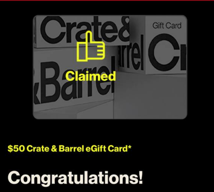 Pricerrors's tweet image. Check Verizon Rewards App!