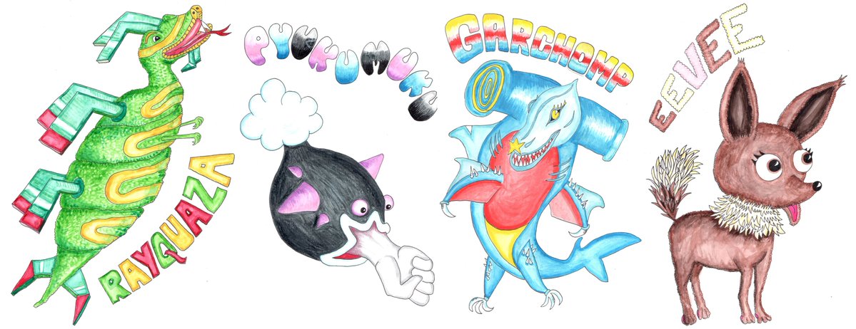Bulbagarden's tweet image. If you aren&apos;t yet aware of Project PokéMum - where someone&apos;s Mum is drawing Pokémon for the first time using only our descriptions on @Bulbapedia - we implore you to check it out: