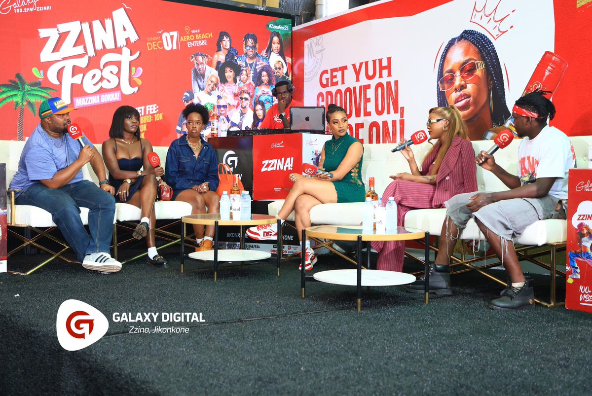 GalaxyTVUg's tweet image. Live from Drizzles Lounge, Bunga—the #JikonkoneBigBang crew bringing vibes and visuals straight to you 🔥 

Don’t blink!

Powered by #SpiceOn | #CaptainMorganUG